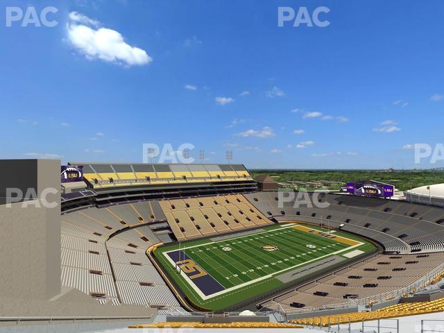 Seating view for Tiger Stadium Section 643