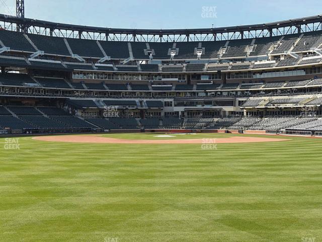 Seating view for Citi Field Section Party Deck