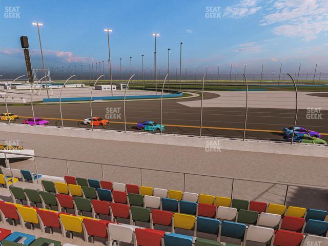 Seating view for Daytona International Speedway Section Front 176