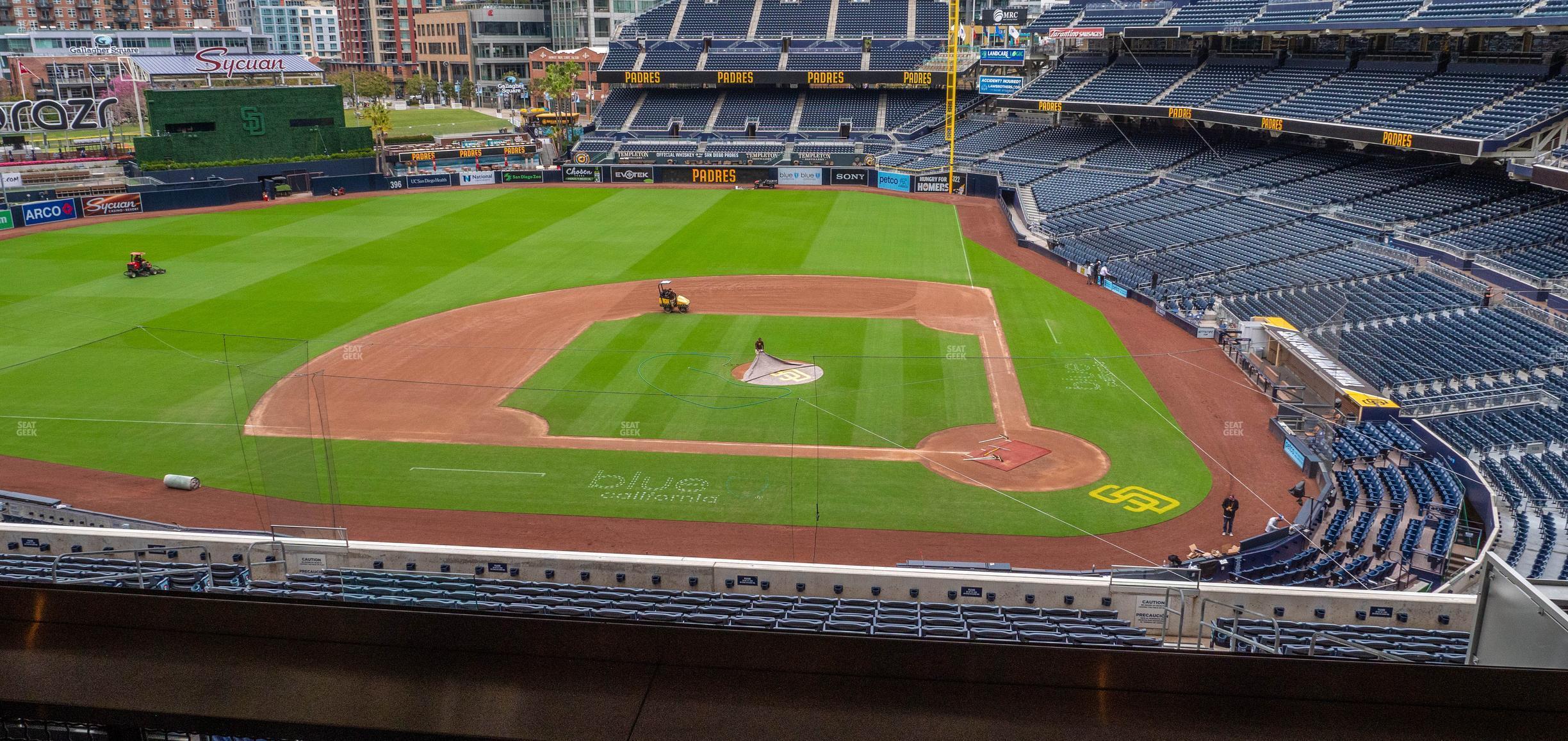 Seating view for Petco Park Section Terrace Suite 4