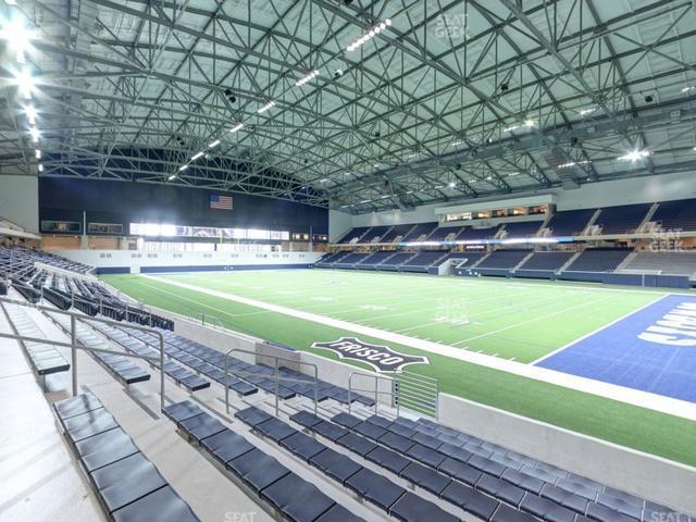 Seating view for Ford Center Section Bleachers 121