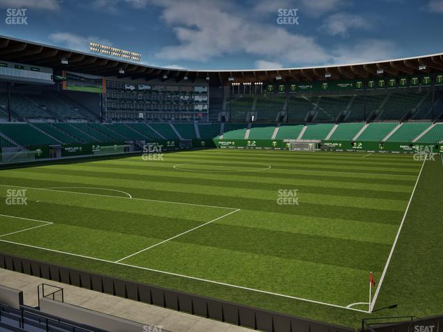 Seating view for Providence Park Section 92