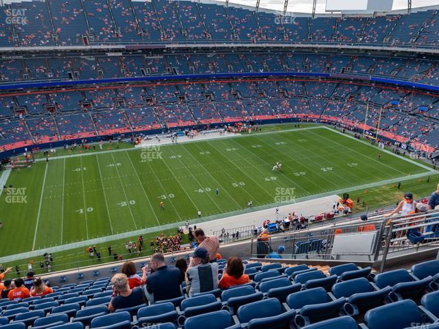 Seating view for Empower Field at Mile High Section 537