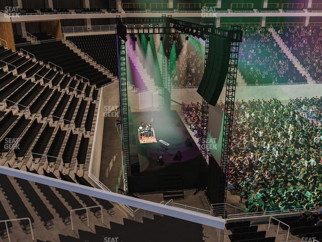 Seating view for Moody Center ATX Section Loge 1