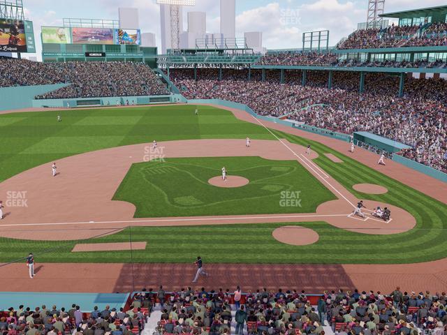 Seating view for Fenway Park Section Dell Technologies Suite L 6