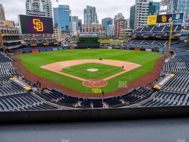 Seating view for Petco Park Section Terrace Vip Tables 3