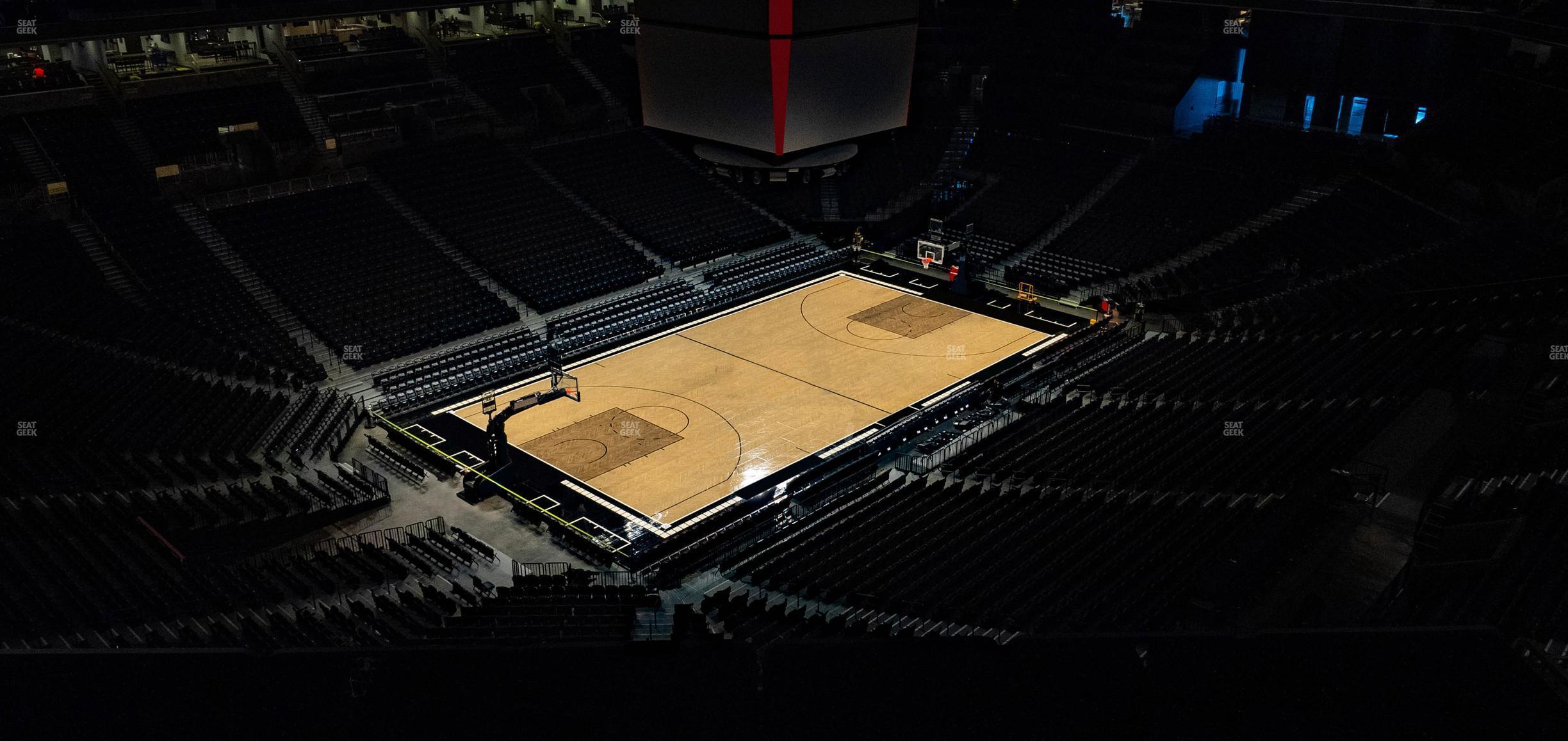 Seating view for Barclays Center Section 212