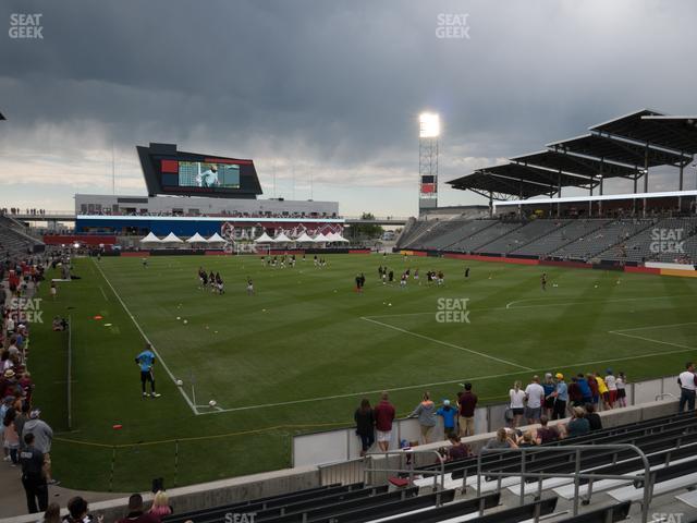 Seating view for Dick's Sporting Goods Park Section 121