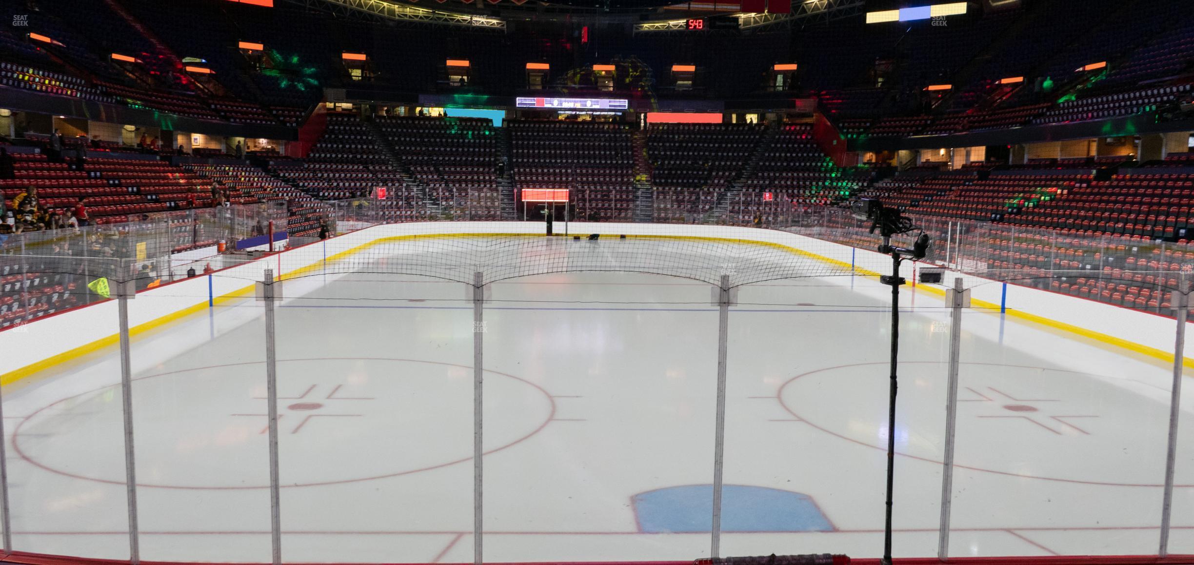 Seating view for Scotiabank Saddledome Section 114