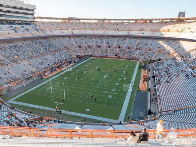 Seating view for Neyland Stadium Section Jj