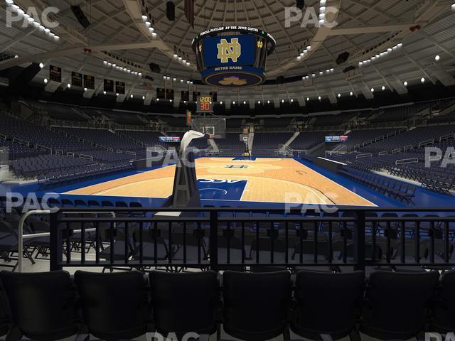 Seating view for Purcell Pavilion at the Joyce Center Section 5