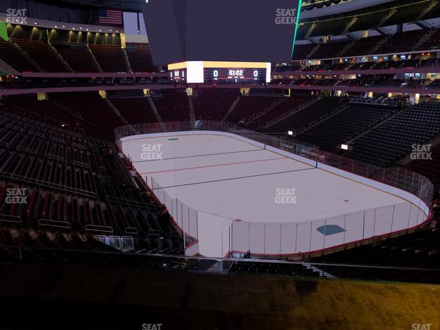 Seating view for Prudential Center Section Restaurant Ledge 5