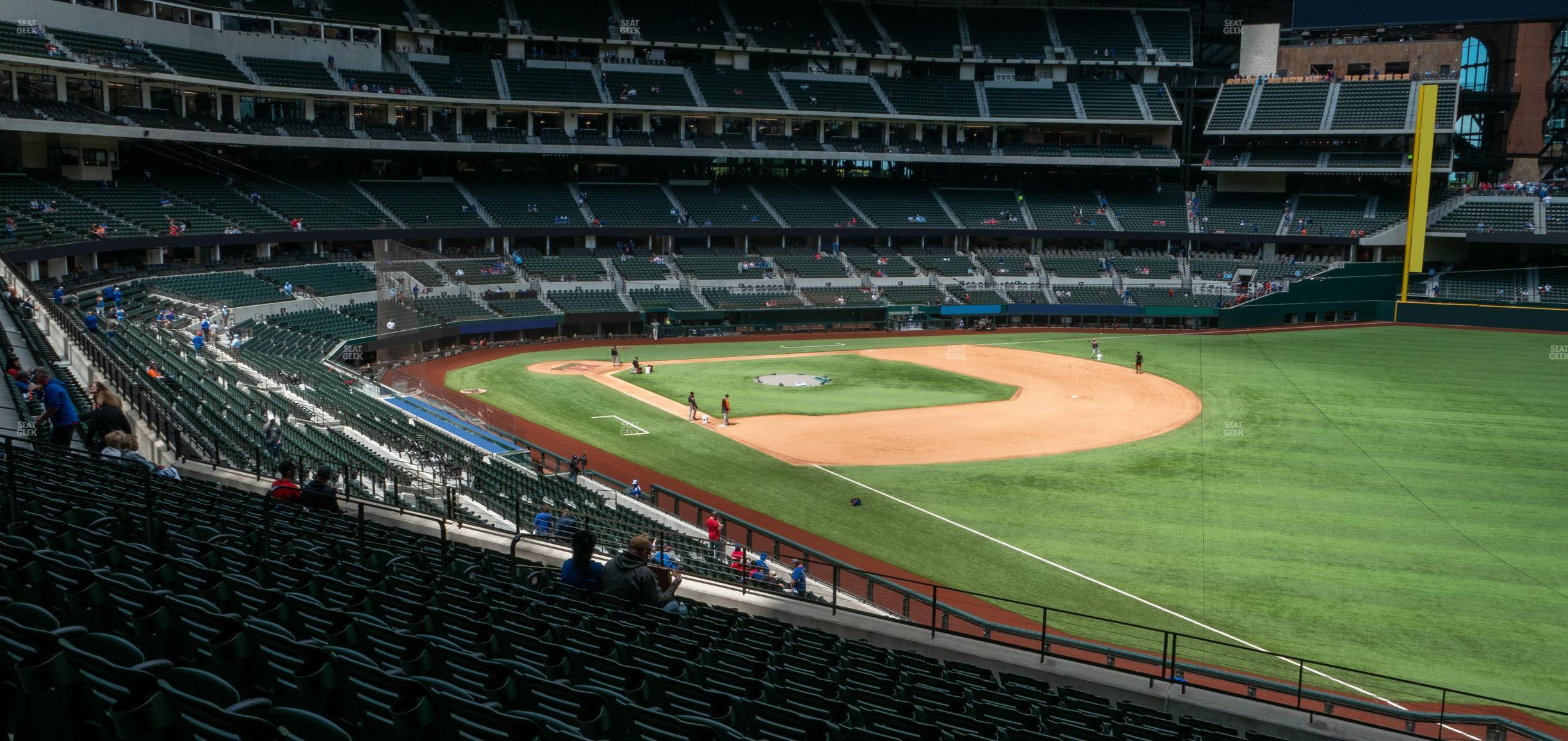 Seating view for Globe Life Field Section 125