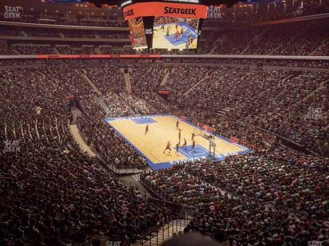 Seating view for Madison Square Garden Section 202