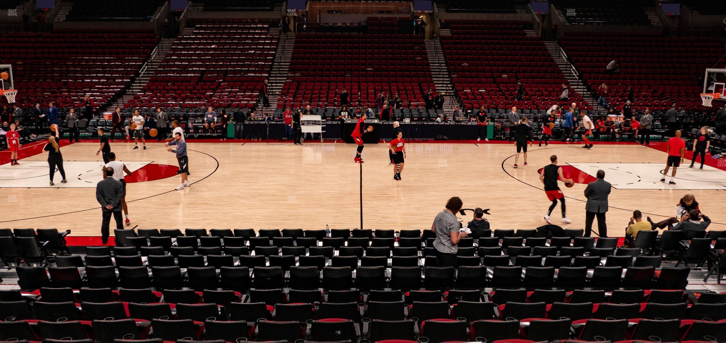 Seating view for Moda Center Section 112