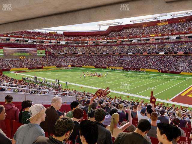 Seating view for Northwest Stadium Section 217