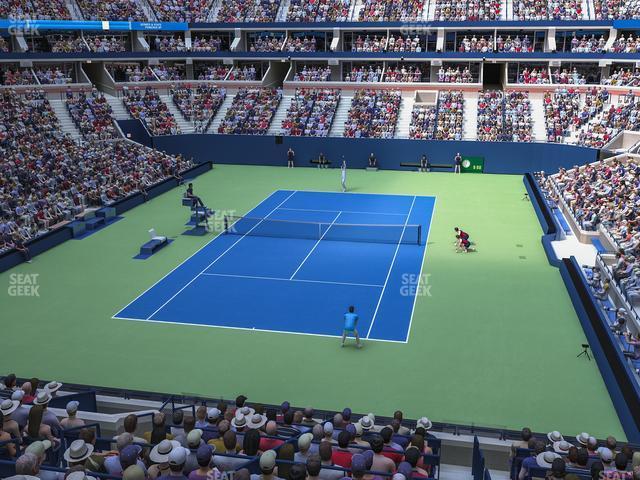 Seating view for Arthur Ashe Stadium Section Suite 202