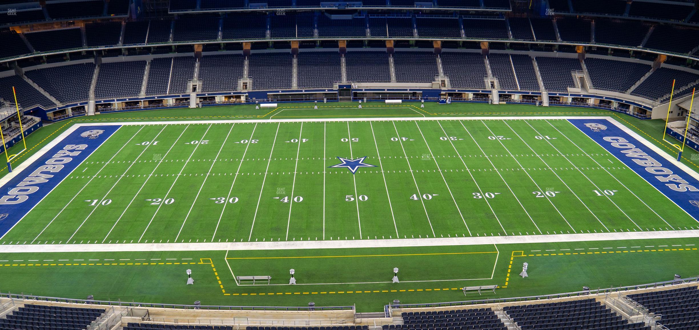 Seating view for AT&T Stadium Section Star Suite 636