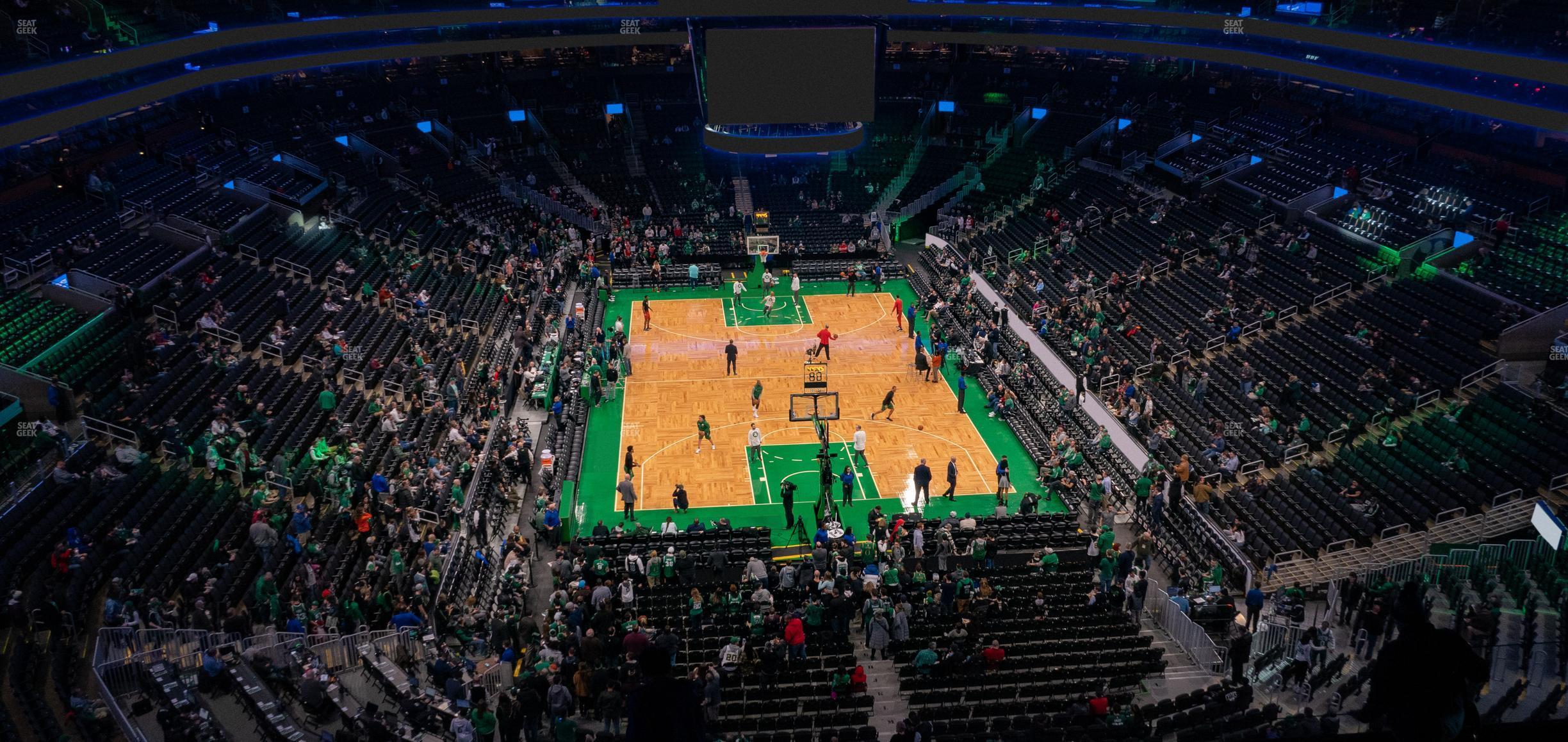 Seating view for TD Garden Section Balcony 324