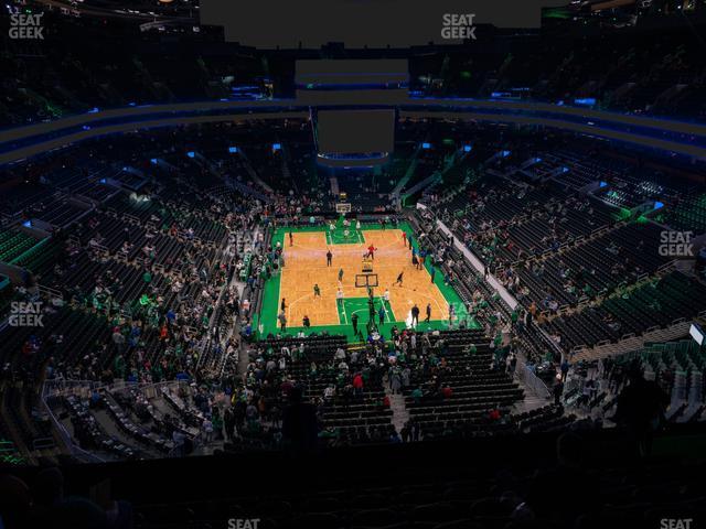 Seating view for TD Garden Section Balcony 324