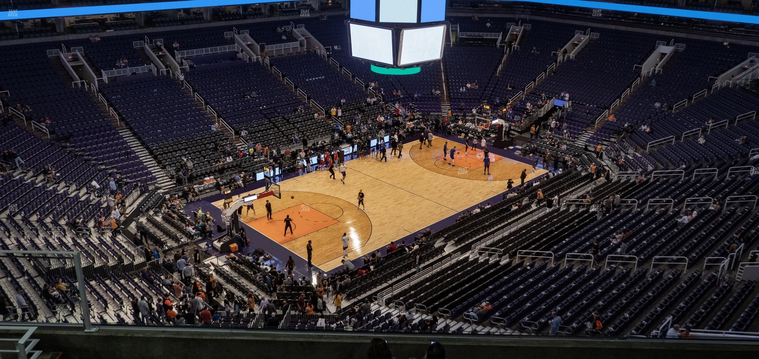 Seating view for Footprint Center Section 223