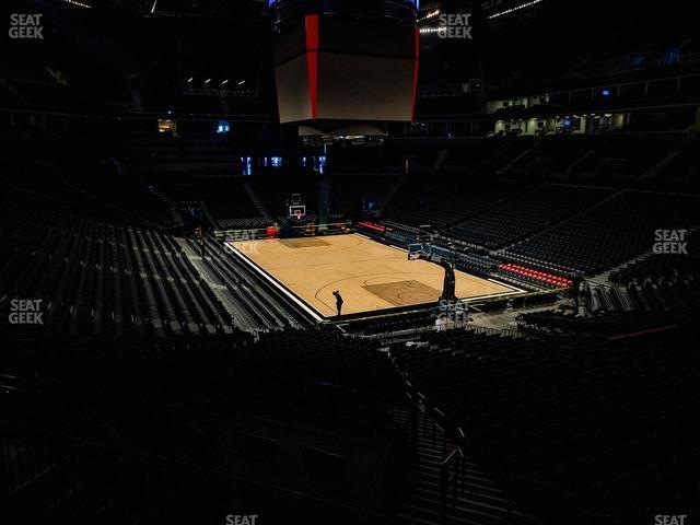 Seating view for Barclays Center Section 118