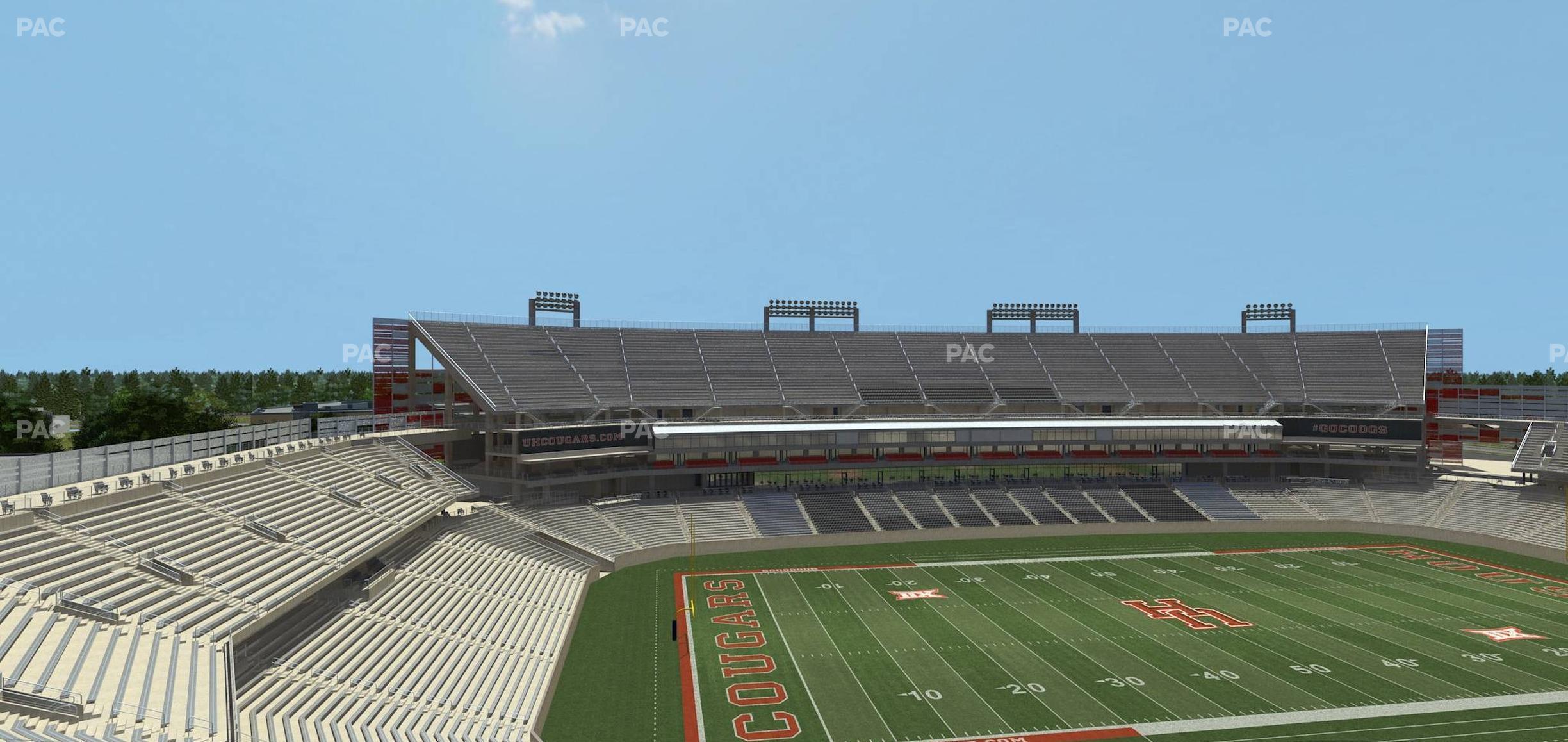 Seating view for TDECU Stadium Section 333