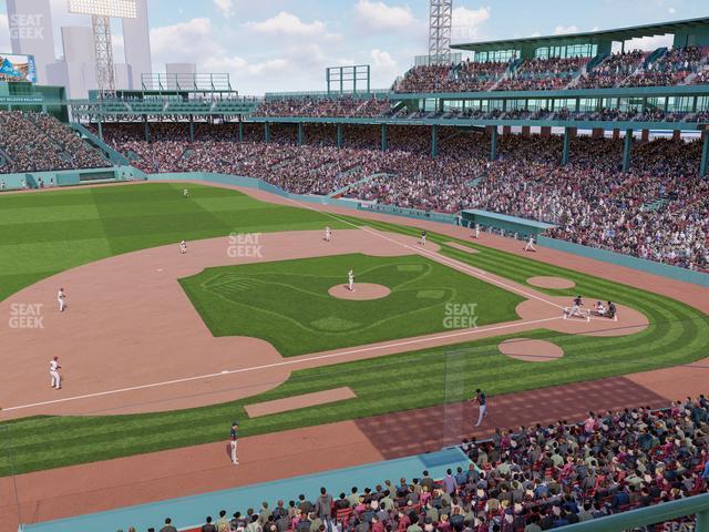 Seating view for Fenway Park Section Dell Technologies Suite L 10