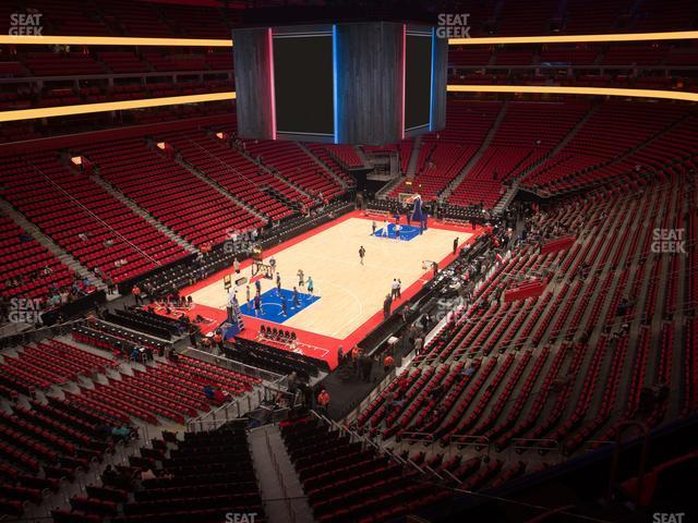 Seating view for Little Caesars Arena Section Mezzanine 34