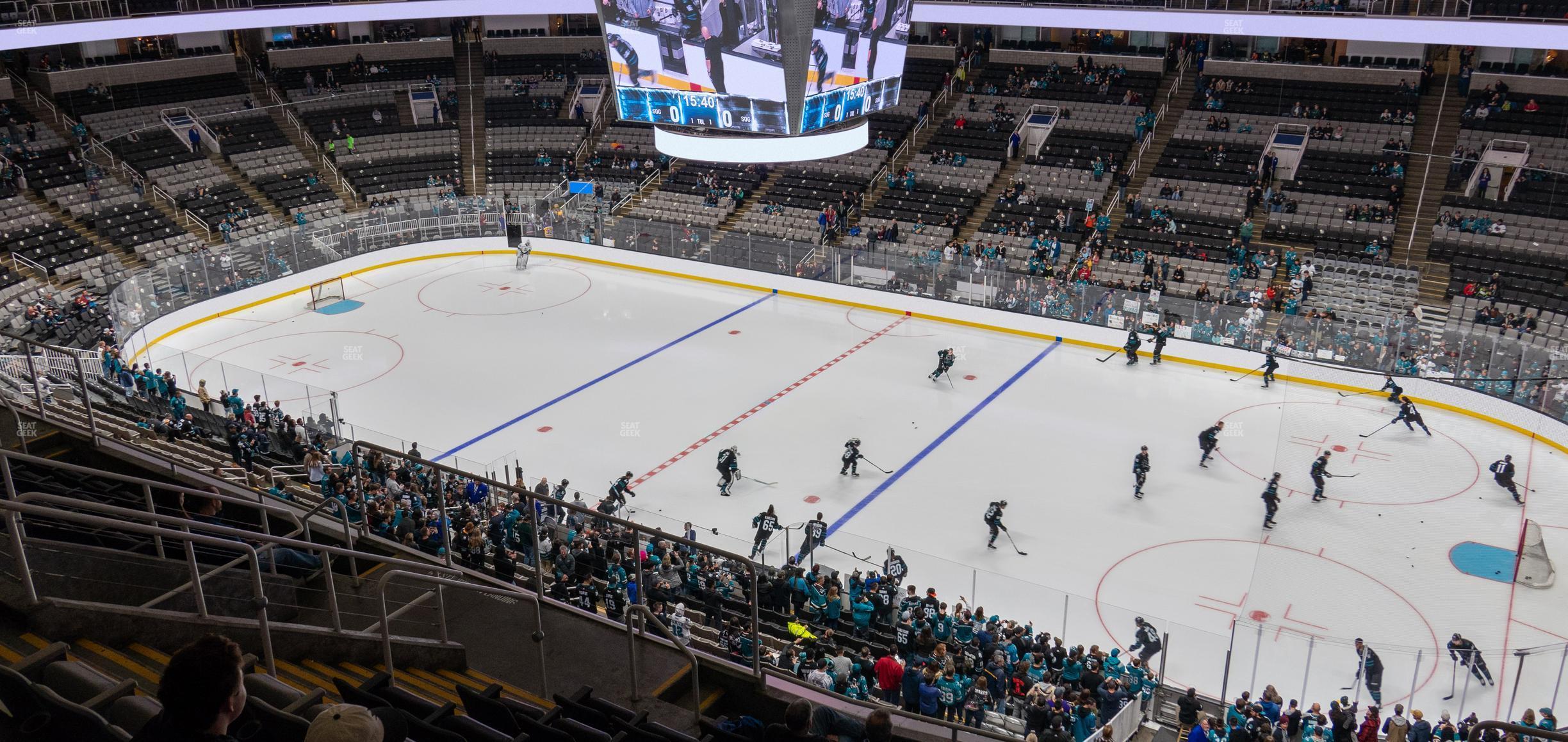 Seating view for SAP Center at San Jose Section 226