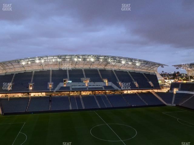 Seating view for BMO Stadium Section Sunset Deck Suite 8