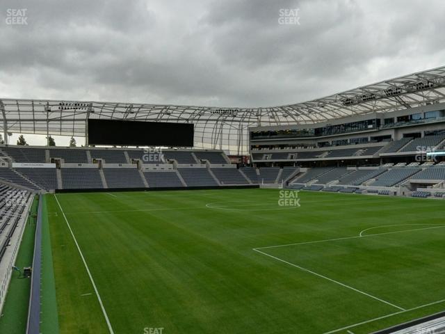 Seating view for BMO Stadium Section 107