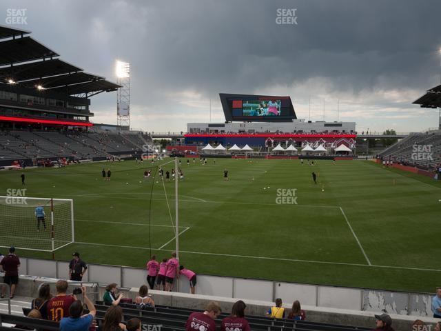 Seating view for Dick's Sporting Goods Park Section 116