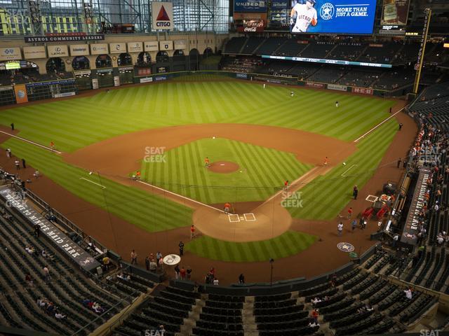 Seating view for Minute Maid Park Section 318