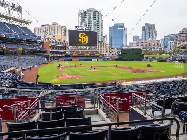 Seating view for Petco Park Section Premier Club J