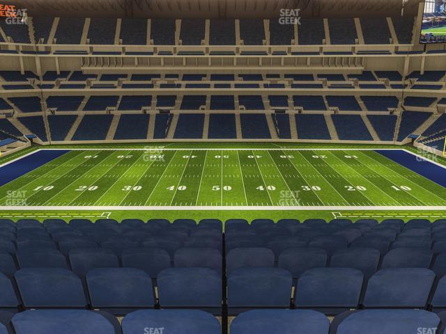 Seating view for Lucas Oil Stadium Section 413