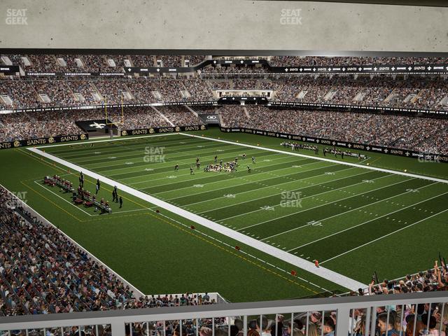 Seating view for Caesars Superdome Section Suite 311