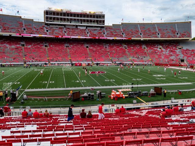 Seating view for Camp Randall Stadium Section U