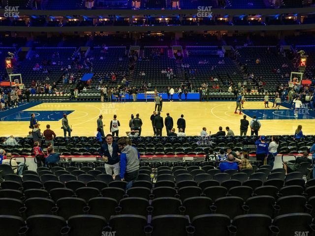 Seating view for Wells Fargo Center Section 113