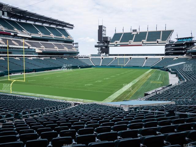 Seating view for Lincoln Financial Field Section 112