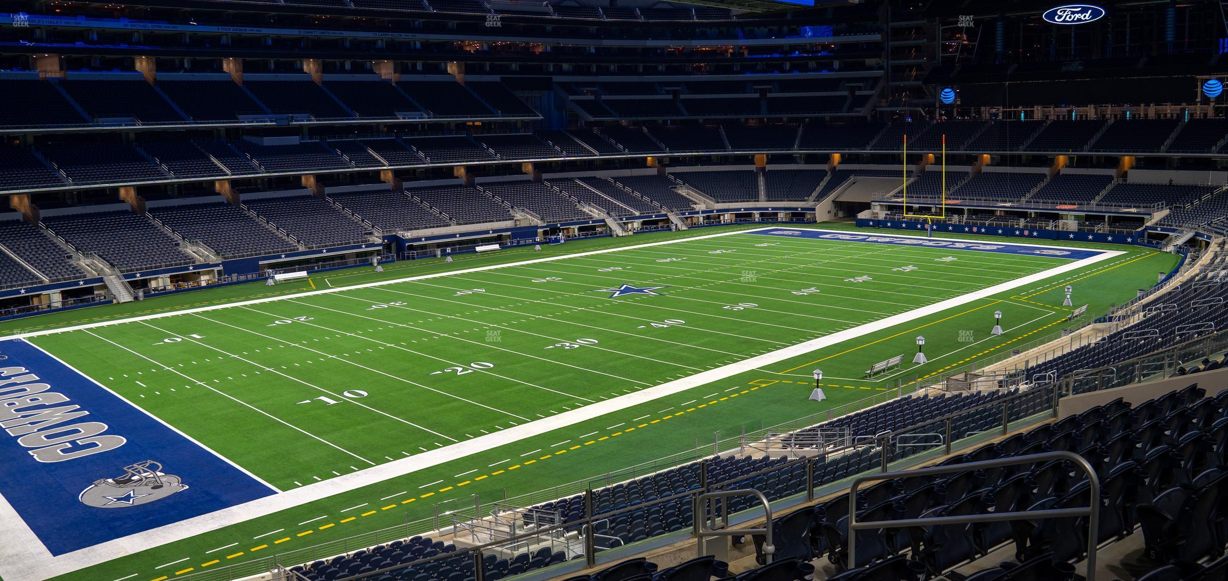 Seating view for AT&T Stadium Section 216