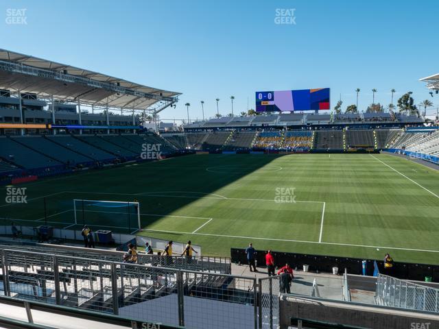 Seating view for Dignity Health Sports Park Section 141