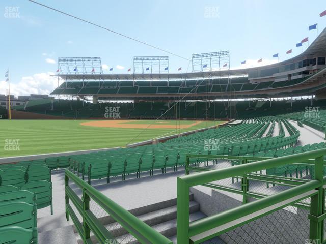 Seating view for Wrigley Field Section 103