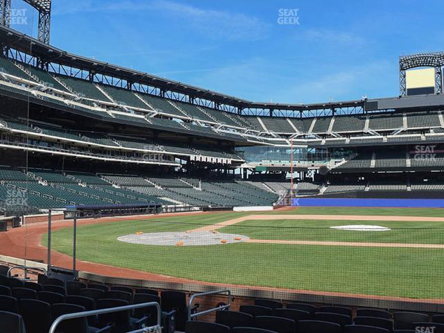 Seating view for Citi Field Section 11