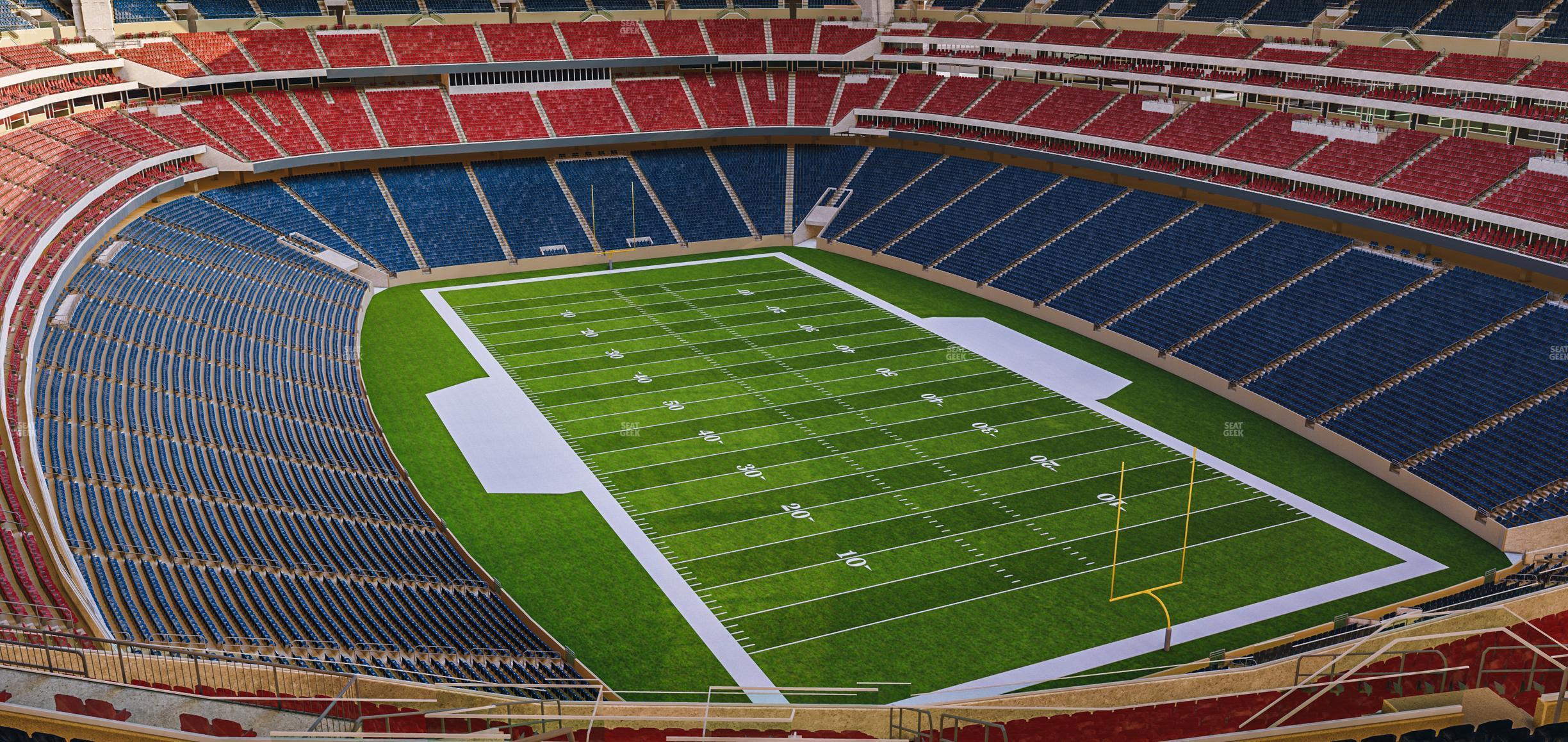 Seating view for NRG Stadium Section 752