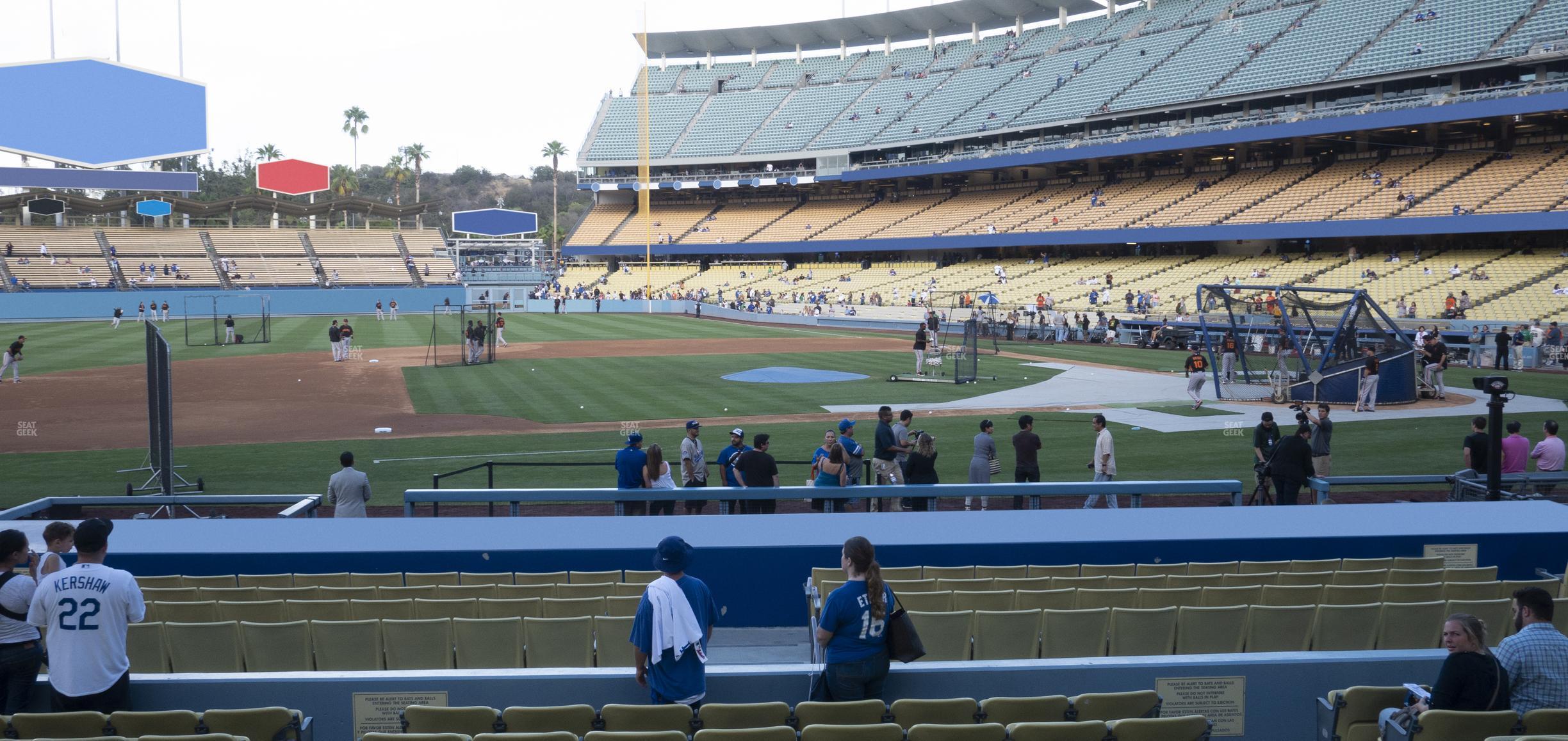 Seating view for Dodger Stadium Section 19 Fd