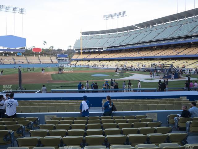 Seating view for Dodger Stadium Section 19 Fd