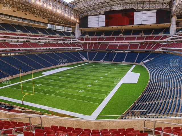 Seating view for NRG Stadium Section 320