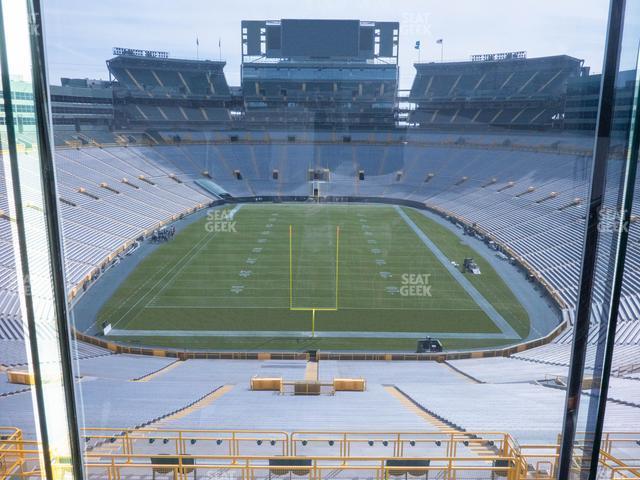 Seating view for Lambeau Field Section 482