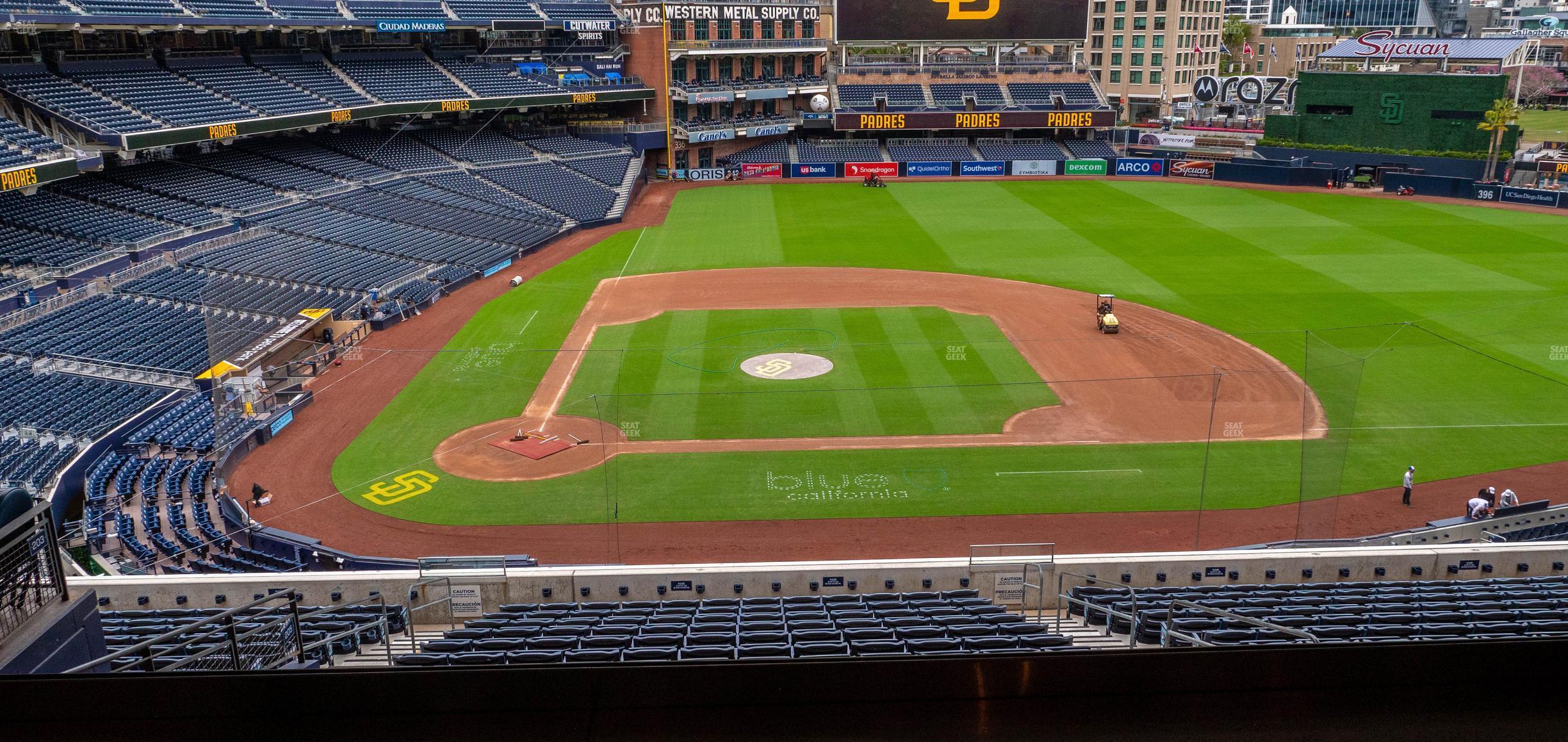 Seating view for Petco Park Section Terrace Suite 3